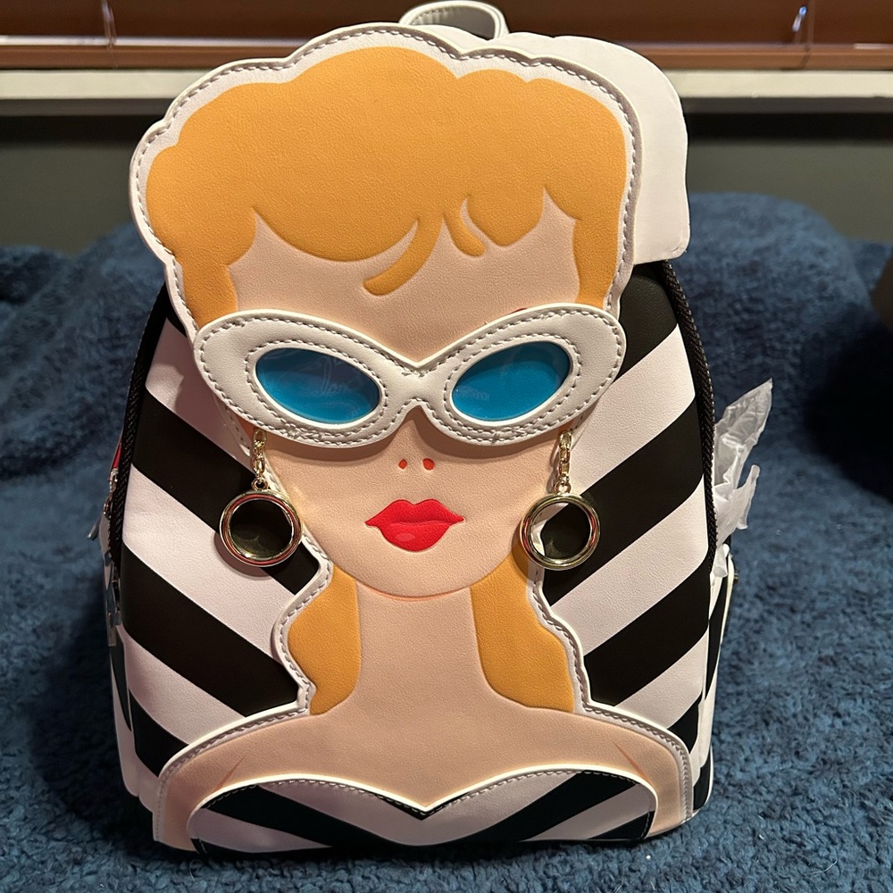 Loungefly Bathing Suit Barbie Mini Backpack. NWT